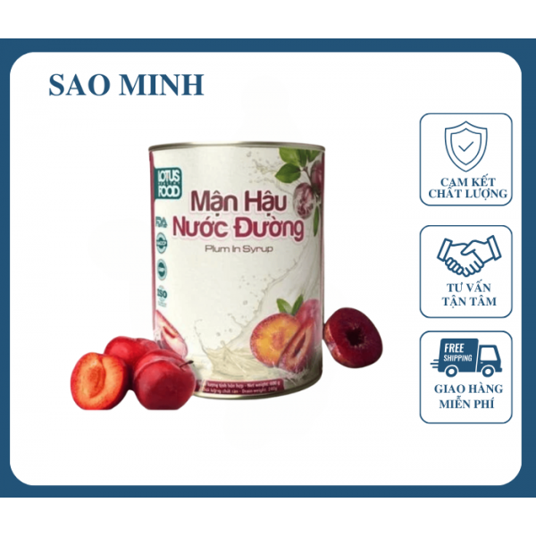 Mận Lotus Food Ngâm Nước Đường 600Gr